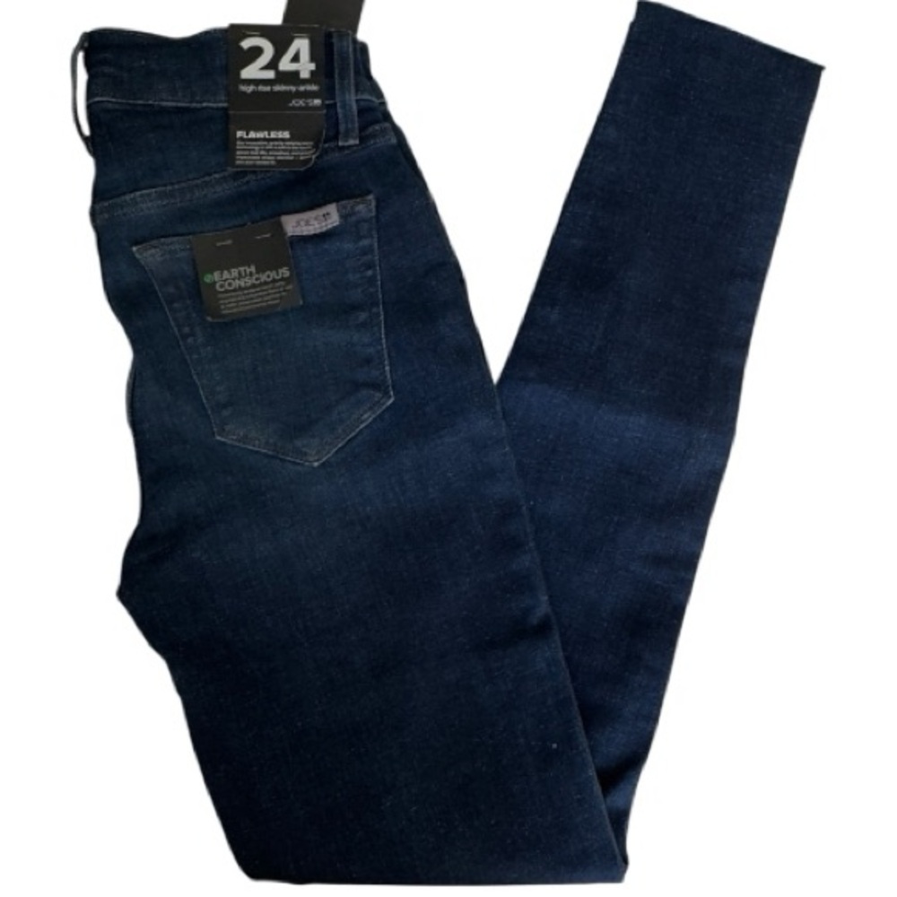 Joe's Jeans High Skinny Ankle Flawless Raw Hem Jeans Size 24 NWT